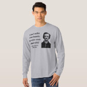 Zitat 6b Edgar Allen Poe T-Shirt (Vorne ganz)