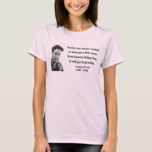 Zitat 8b Georges Orwell T-Shirt