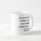 Zitat 9a Georges Orwell Kaffeetasse (VorderseiteRechts)