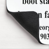Zitat 9a Georges Orwell Mousepad (Ecke)