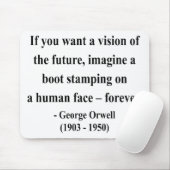 Zitat 9a Georges Orwell Mousepad (Mit Mouse)