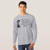 Zitat 9b Georges Orwell T-Shirt (Vorne ganz)