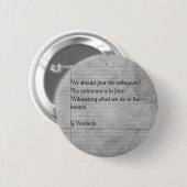 Zitat-Abzeichen Button (Vorne & Hinten)