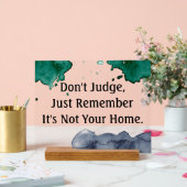 Zitat - Akryllisches Zeichen Acrylschild (Hochzeit)