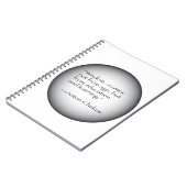 Zitat Anton Chekov Notizblock (Linke Seite)