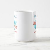Zitat "Apenas el agua pal marrano" Kaffeetasse (Mittel)