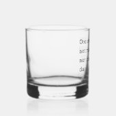 Zitat Aristoteles Schlucken Whiskyglas (Rechts)