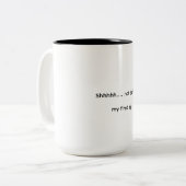 Zitat auf Kaffeetasse (Vorderseite Links)