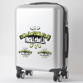 Zitat Aufkleber (Koffer)