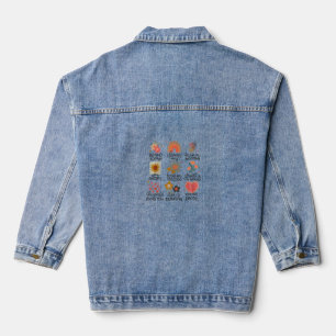 Zitat-Aufkleber für Inspirationen Jeansjacke