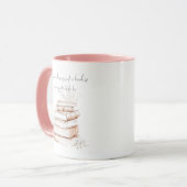 Zitat aus dem Buch Pink Two Tone Tasse (Vorderseite Links)