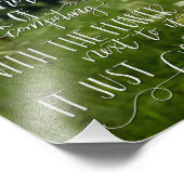 Zitat aus Fotografie und Kalligrafie (Ecke)