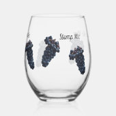 Zitat aus Traubenmost - Weinglas oder Felsglas Weinglas Ohne Stiel (Links)