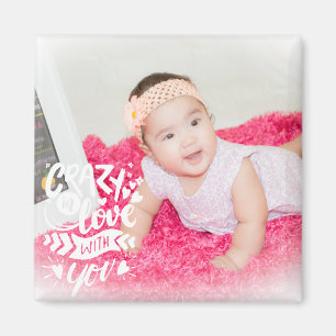 Zitat Baby Foto Valentinstag Magnet