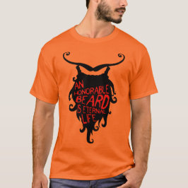 Zitat: Barbar Beard Eternal Life Humour Moustache T-Shirt