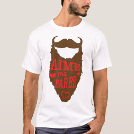 Zitat_Barbe_Liebe_Herz_Hummer_1412 T-Shirt