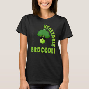 Zitat Broccoli ist mein Geist Pflanzenwelt Vegan T-Shirt