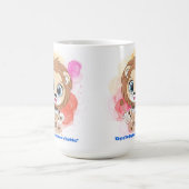 Zitat Cartoon trinken Bobba Tee. Kaffeetasse (Mittel)