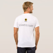 Zitat Charless Bukowski (weiß) T-Shirt (Schwarz voll)