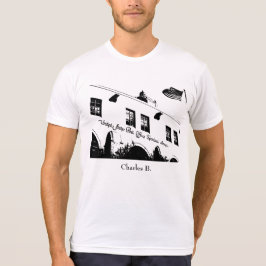 Zitat Charless Bukowski (weiß) T-Shirt