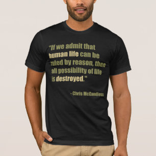 Zitat Chris McCandless T-Shirt