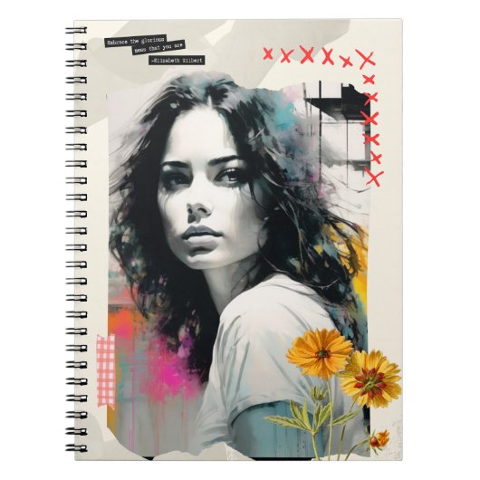 Zitat: Das herrliche Schlamassel, das Sie sind Notizblock (Vorderseite)