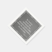 Zitat der Alten Testament-Bibelschrift - Exodus 14 Serviette (Ecke)