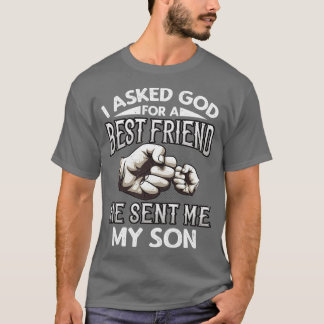 Zitat der besten Freunde von Vater und Sohn T-Shirt