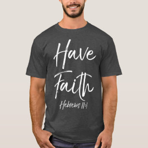 Zitat der christlichen Glaubensbibel: Glaube 111 T-Shirt