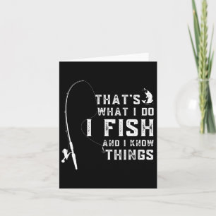 Zitat der Fische: Was ich tue, und ich weiß, was p Karte