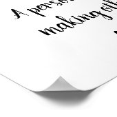 Zitat der Friseursalon Funny Friseur Stars Poster (Ecke)