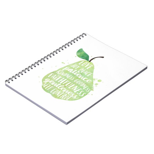 Zitat der grünen Birne Notizblock (Linke Seite)