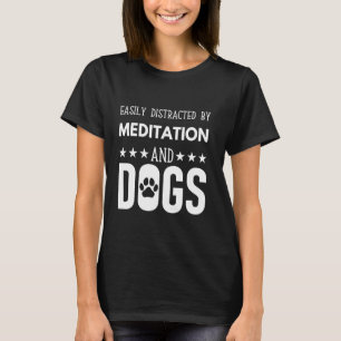 Zitat der Hundeschlitten, leicht durch Meditation T-Shirt
