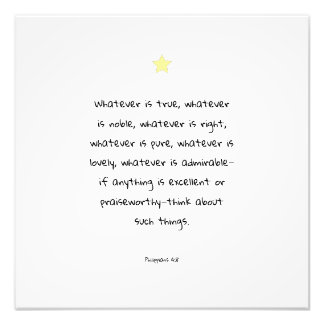 Zitat der inspirierenden Motivierend Bibel Fotodruck