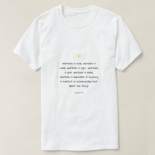 Zitat der inspirierenden Motivierend Bibel T-Shirt