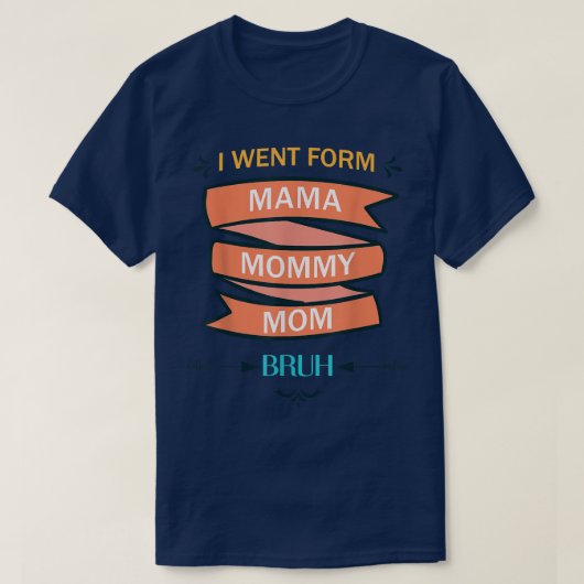 Zitat der Mutter, beste Oma, Coole Mutter T-Shirt (Design vorne)
