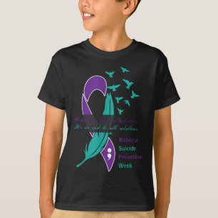 Zitat der Nationalen Suizidpräventionswoche T-Shirt