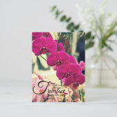 Zitat der romantischen Inspiration Postkarte (Stehend Vorderseite)