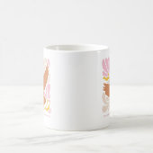 Zitat der Schrift Neutral Boho Christlich JW Art Kaffeetasse (Mittel)