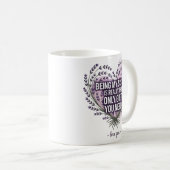 Zitat der Schwester: Nur Geschenk, das Sie brauche Kaffeetasse (VorderseiteRechts)