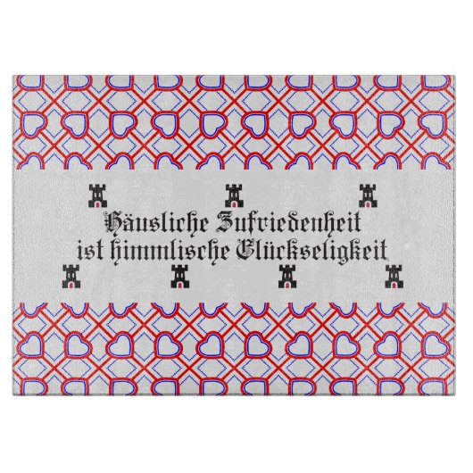 Zitat der Transsilvanier Schneidebrett (Vorderseite)