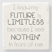 Zitat: Der Untersetzer aus weißem Stein in der Zuk (Vorderseite)