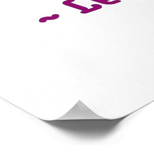 Zitat der Wildblume "Wilde Rose" Poster (Ecke)