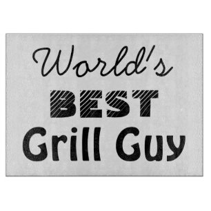 Zitat des besten Grillmeisters der Welt Schneidebrett