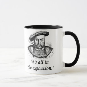 Zitat des Henrys VIII Tasse