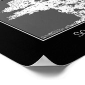 Zitat des Soul-Bonsai-Baumposters Poster (Ecke)