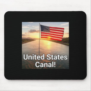 Zitat des US-Kanals Trump , Amerikanische Flagge _ Mousepad