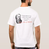 Zitat Donal Grant T-Shirt (Rückseite)