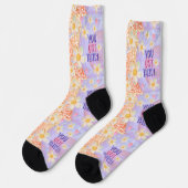 ZITAT DU PACKST DAS SOCKEN (Linkes Detail)