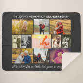 Zitat dunkelgrau zur Erinnerung an das Foto des li Sherpadecke (Vorderseite (Horizontal))